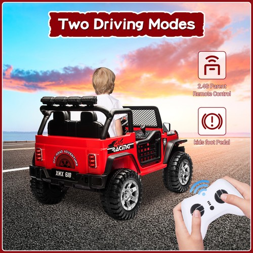 12V Kids Ride On Toy Car w/ Remote Control Electric Vehicles Toy Gifts for 3+ - Picture 68 of 224