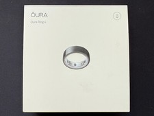 BRAND NEW SEALED Oura Ring 4 Smart Ring 4th Gen. Size 8 BLACK Activity Tracker