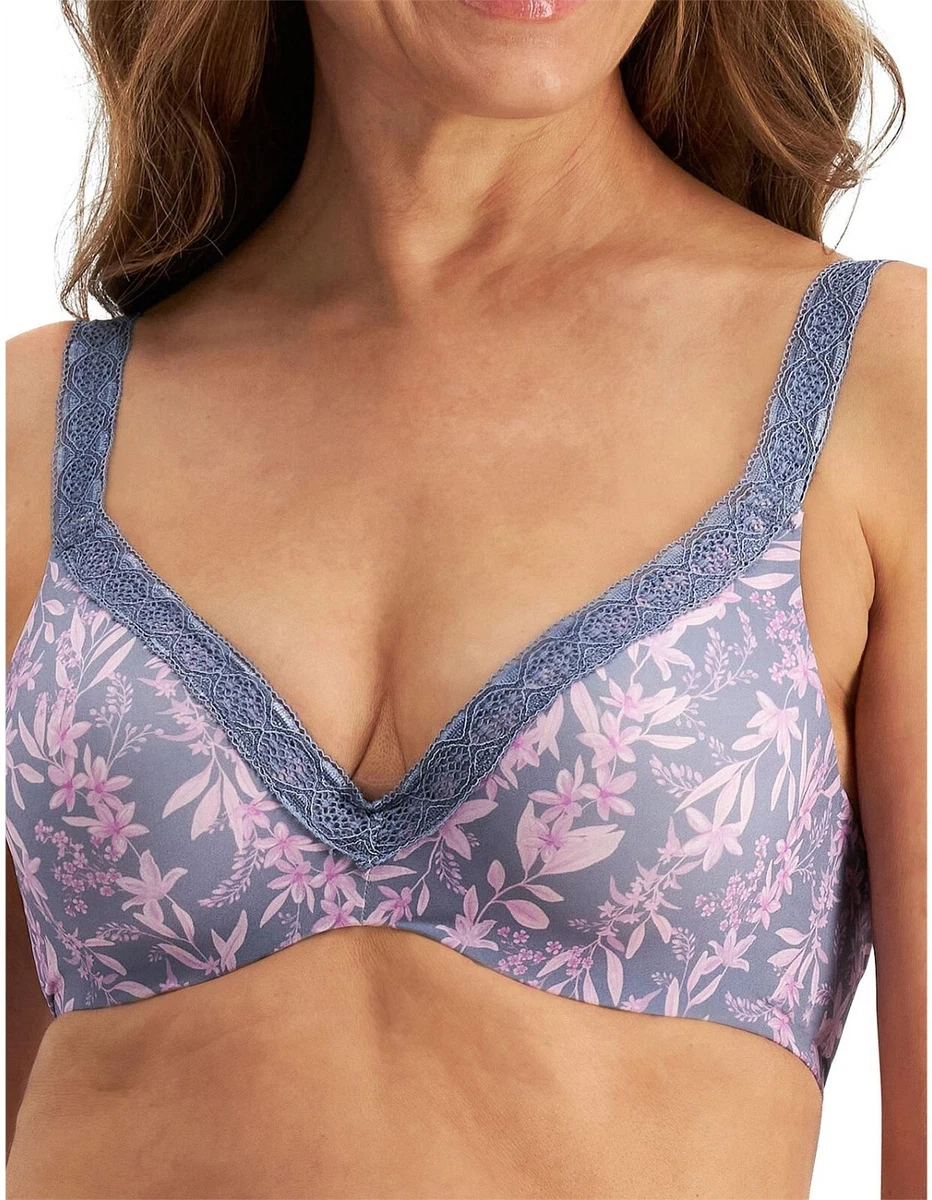 BERLEI BARELY THERE LUXE T Shirt Bra 12E Winding Wildflower floral