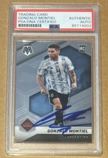 2021-22 Mosaic Gonzalo Montiel Auto Autograph Signed Rookie Card Rc PSA Rare
