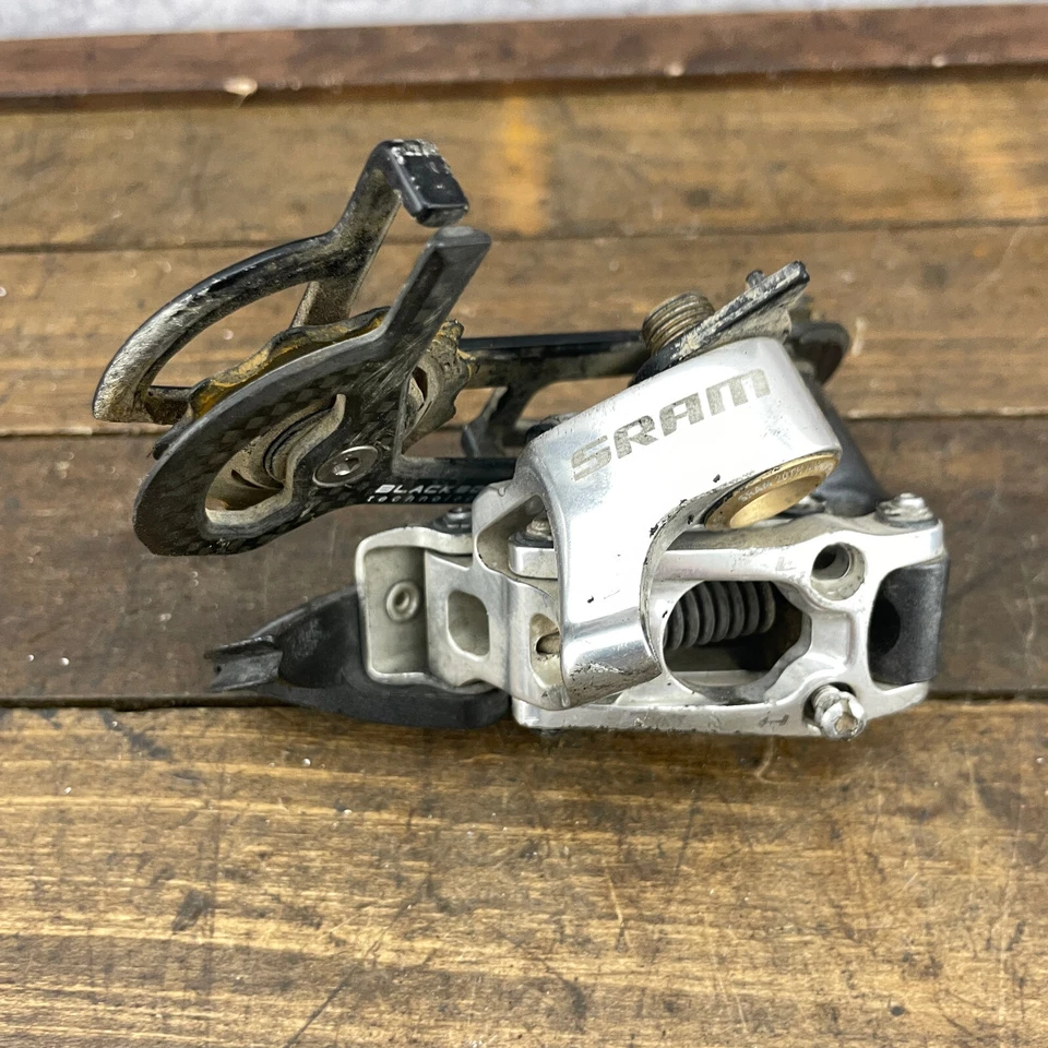 Câmbio traseiro SRAM XO PEÇAS caixa preta fibra de carbono gaiola curta 9 velocidades MTB - Imagem 3 de 4