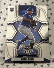 2022 Panini Mosaic Baseball Angel Zerpa #256 Kansas City Royals Rookie RC
