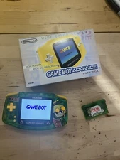 Zelda Translucent Green Backlit IPS Nintendo Gameboy Advance GBA Glass Lens NES