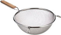 Strainer With Double Fine Mesh Winco Ms3a8d 8 Inch In Diameter Medium Durable Strainer With Double Fine Mesh Winco Ms3a8d 8 Inch In Diameter Medium Durable