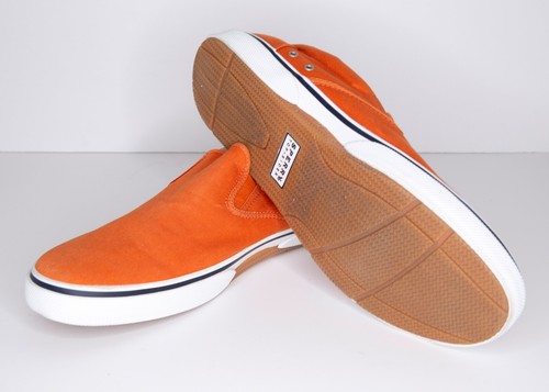 SPERRY Top-Sider, Men's Size 13M, Orange, Good Condition, Great Color, Elastic - Picture 8 of 8