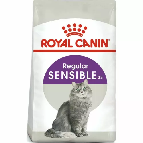 royal canin sensible 33 adult cat food - 1-7 years old - highly palatable - 400g image 2