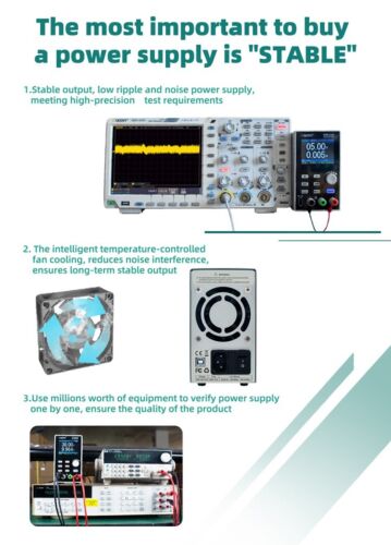 OWON SPE3051 150W 0-30V / 0-5A 1CH 10mV/1mA Programmable DC Digital Power Supply - Picture 7 of 8