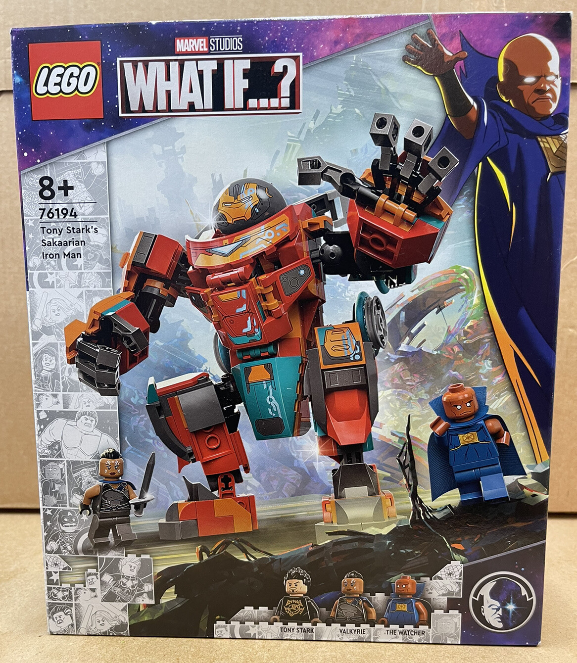 LEGO Super Heroes 76194 Marvel TONY STARK’S SAKAARIAN IRON MAN Sealed