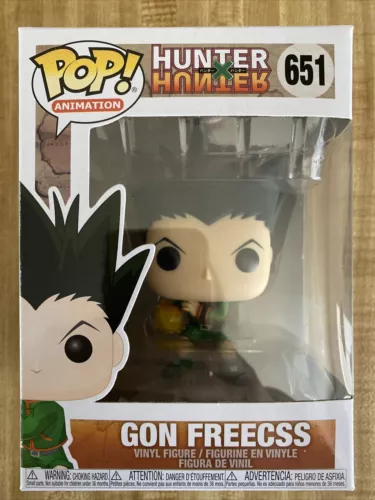 Funko Pop Animation X Hunter : Gon Freecss #651 Vinyl Figure - Vaulted - HTF