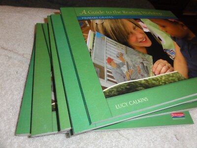 Lot of 7- Lucy Calkins A GUIDE TO THE READING WORKSHOP Books Primary Grades
