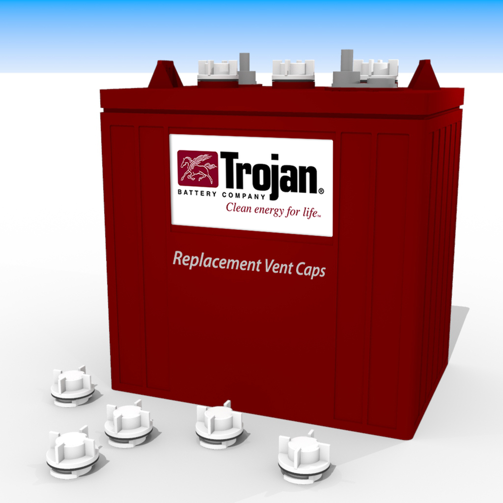 Trojan Battery Vent Caps | eBay