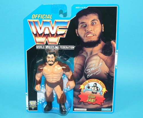 WWF SERIES 10 GIANT GONZALEZ MOC MOSC HIGH GRADE 1...