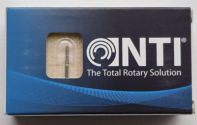 NTI Axis GOLD PACKS Dental Diamonds C847 016G 50pk FG Coarse Flat End Cylinder
