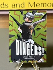 2025 Panini Prizm - Dingers! James Tibbs III, James Tibbs III #25 (RC)