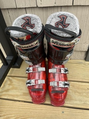 Nordica Supercharger Enforcer Buckle Ski Boots Women s Size 9 Made in Italy
