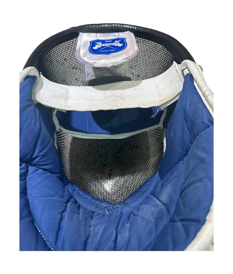 Negrini Fechtmaske Schutznetz Kopfbedeckung Italia Sport - Bild 3 von 4