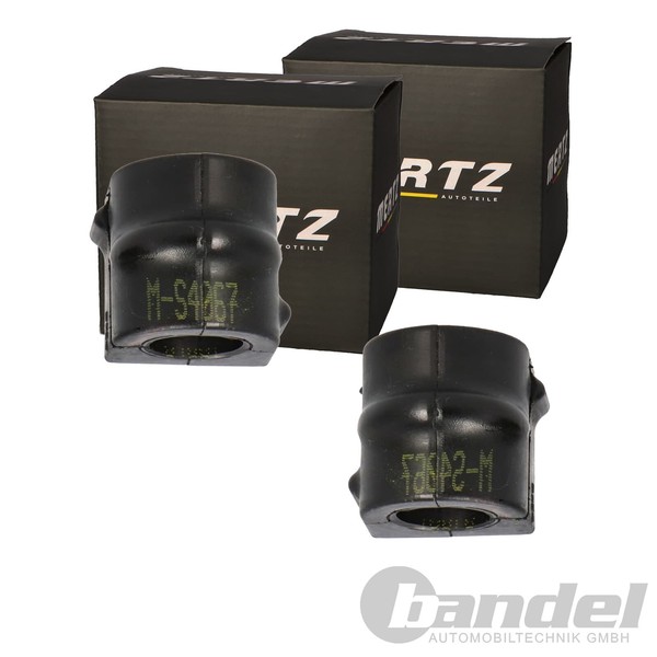 2X Mertz 23Mm Stabilager Vorne Links+Rechts Passend FüR Fiat Croma Opel Signum V-image