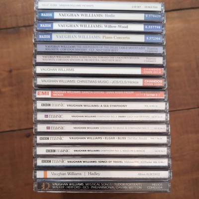 CD Collection, Vaughan Williams Classical Job Lot X 17 Titles BBC Music B1