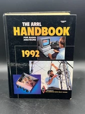 ARRL Handbook for the Radio Amateur 1992 Hardcover Retro Vintage Ham Book