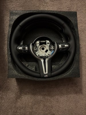 BMW M Performance Nappa Alcantara Steering Wheel   F80 F82 F30 F32 M3 M4