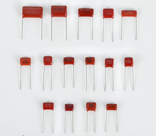 180PCS Metallized Film Kondensator Sortiment Kit - 15 Werte 400V 630V 0,001 - Bild 2 von 5