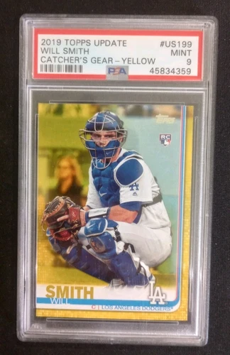 2019 Topps Update Walgreens Yellow Will Smith #US199 PSA 9 MINT Rookie RC