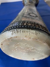 Vase en Grés de Sel 1960 signée J.P. Courjault pour KERALUC Quimper