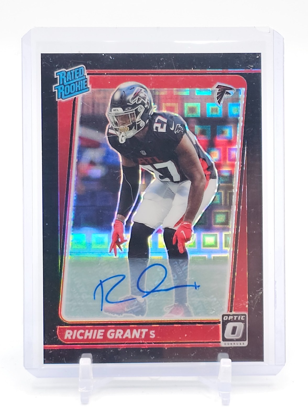 Richie Grant Panini Donruss Optic #269 Autograph-Black Pandora