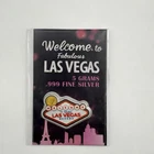 5g .999 Fine Silver Charm - Welcome to Fabulous Las Vegas Sign