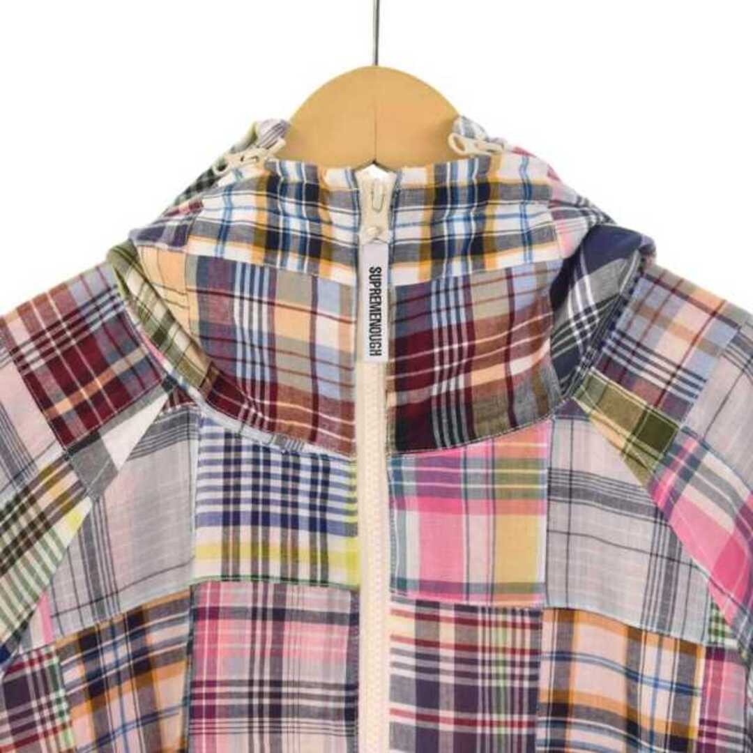 Supreme Goodenough 25SS Patchwork Madras Hooded J… - image 4