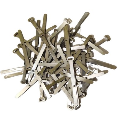 120pc Beard Hair Curling Pins Flexible Easy to Use Beard Grooming & Styling Acce