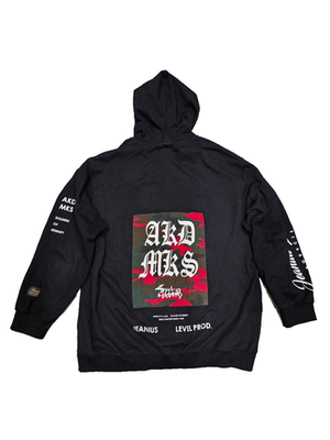 トップス AYK akademiks hoodie 4XL Black Y2K Red hip-hop mens Graphic full zip