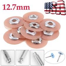 Dental SOFLEX Composite Finishing Polishing Discs 12.7mm Medium / 10PCS Mandrel