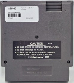 Dr. Chaos Game Cartridge and Sleeve for NES Nintendo Entertainment System&nbsp;