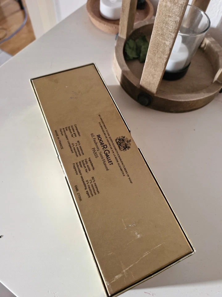 Vintage Roger & Gallet „Savon Fougère“ Seifen-Set – Paris 3x 100g - Bild 3 von 3