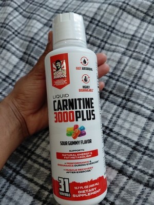 Old School Labs Liquid Carnitine 3000 Plus Sour Gummy Liquid 15.7 fl oz