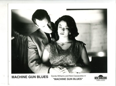 MACHINE GUN BLUES-1996-8X10 PROMO STILL-CYNDA WILLIAMS-NICK CASSAVETES-ACTION