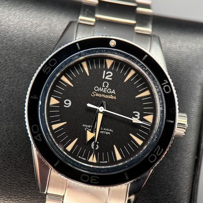 OMEGA Seamaster 300 233.30.41.21.01.001 Black Dial Steel 41mm Automatic Watch