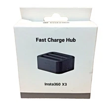 Insta360 - X3 Fast Battery Charger Hub - Black sealed