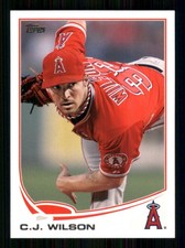 2013 Topps #566 C.J. Wilson Los Angeles Angels 61920