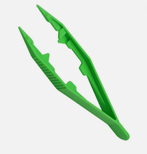 Small Plastic Clip Tweezers for Precision For Crafting and Bead Handling