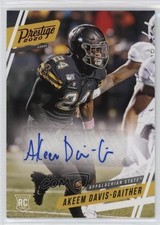 2020 Panini Chronicles Draft Picks Akeem Davis-Gaither #1 Rookie Auto RC