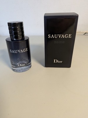  Leerer 60 ml Original Flakon DIOR Sauvage Eau Forte Eau de Parfum verpackt