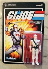 Super7 G.I. Joe Reaction Storm Shadow Wave 2 A Real American Hero Cartoon Style