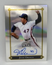 2025 Leaf Metal Baseball Jesse Orosco Mets Auto 34/35