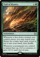 Trail of Mystery MTG Commander: Duskmourn: House of Horror 203 R NM
