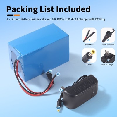 24V 5/10Ah Lithium-ion Battery   Ideal for DIY Uses
