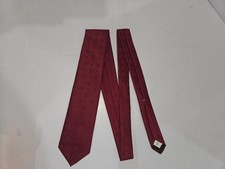 Vintage 1970's Wemlon by Wembley 52" Maroon Tie