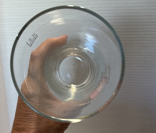 Vtg German Winkler Brau - Lengenfeld Beer Germany Glass 0.5 L Set Of 2 Tall 8” - Picture 9 of 13