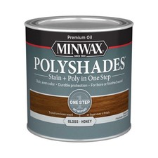 Minwax PolyShades Semi-Transparent Gloss Honey Oil-Based Stain/Polyurethane